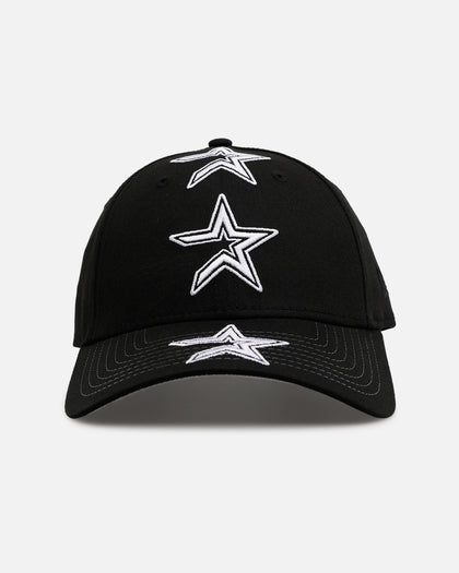 New Era Houston Astros 'Spine' 9FORTY A-Frame Strapback Black/White