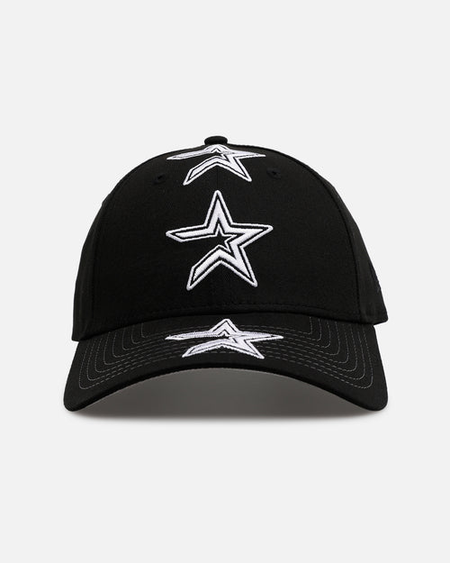 New Era Houston Astros 'Spine' 9FORTY A-Frame Strapback Black/White