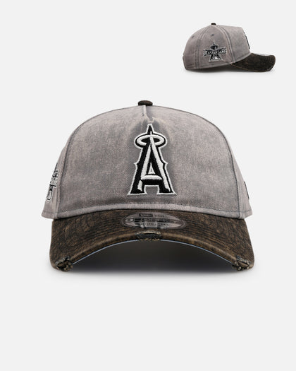 New Era Los Angeles Angels 'Washed Storm Gray' 9FORTY A-Frame Snapback Gray