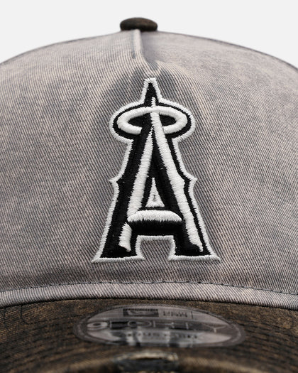 New Era Los Angeles Angels 'Washed Storm Gray' 9FORTY A-Frame Snapback Gray