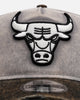 New Era Chicago Bulls 'Washed Storm Gray' 9FORTY A-Frame Snapback Gray