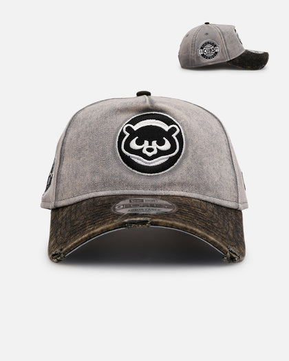 New Era Chicago Cubs 'Washed Storm Gray' 9FORTY A-Frame Snapback Gray