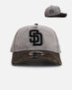 New Era San Diego Padres 'Washed Storm Gray' 9FORTY A-Frame Snapback Gray