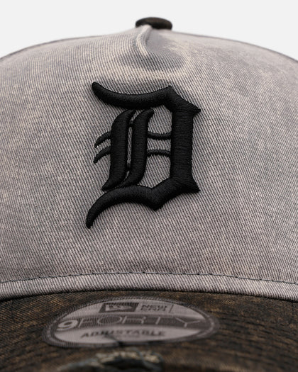 New Era Detroit Tigers 'Washed Storm Gray' 9FORTY A-Frame Snapback Gray