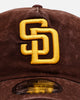 New Era San Diego Padres 'Washed Team Color' Unstructured 9FORTY A-Frame Snapback Official Team Color