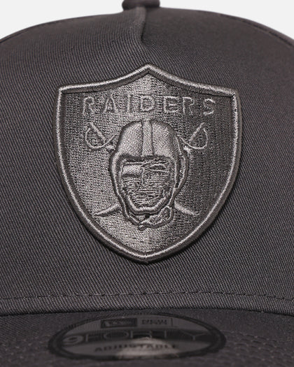 New Era Las Vegas Raiders 'Tonal Graphite' 9FORTY A-Frame Snapback Graphite