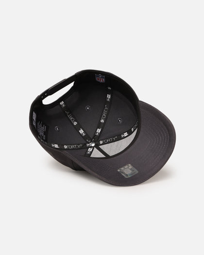 New Era Las Vegas Raiders 'Tonal Graphite' 9FORTY A-Frame Snapback Graphite