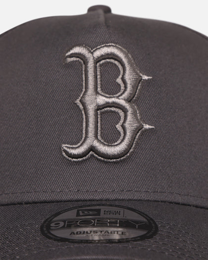 New Era Boston Red Sox 'Tonal Graphite' 9FORTY A-Frame Snapback Graphite