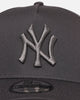 New Era New York Yankees 'Tonal Graphite' 9FORTY A-Frame Snapback Graphite