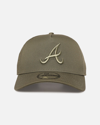 New Era Atlanta Braves 'Tonal Olive' 9FORTY A-Frame Snapback Olive