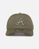 New Era Atlanta Braves 'Tonal Olive' 9FORTY A-Frame Snapback Olive