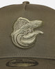 New Era Baltimore Orioles 'Tonal Olive' 9FORTY A-Frame Snapback Olive