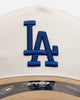Pro Standard Los Angeles Dodgers 'Signature Suede' Pro Pinch Strapback Eggshell