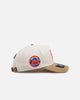 Pro Standard New York Mets 'Signature Suede' Pro Pinch Strapback Eggshell