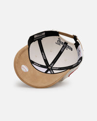 Pro Standard New York Yankees 'Signature Suede' Pro Pinch Strapback Eggshell