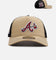 New Era Atlanta Braves 'Vintage Truckers' 9FORTTY A-Frame Trucker Snapback Vegas Gold