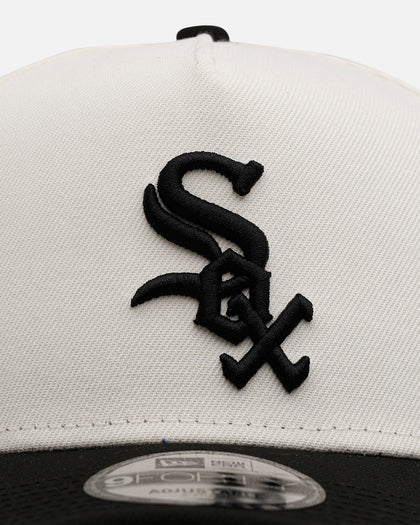 New Era Chicago White Sox 'Team Color Visor' 9FORTY A-Frame Snapback Chrome/Official Team Color