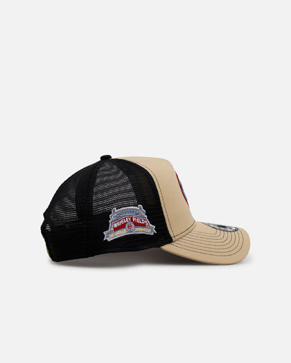 New Era Chicago Cubs 'Vintage Truckers' 9FORTTY A-Frame Trucker Snapback Vegas Gold