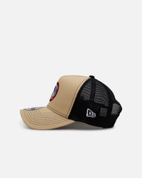 New Era Chicago Cubs 'Vintage Truckers' 9FORTTY A-Frame Trucker Snapback Vegas Gold