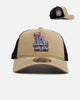New Era Los Angeles Dodgers 'Vintage Truckers' 9FORTY A-Frame Trucker Snapback Vegas Gold