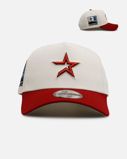 New Era Houston Astros 'Team Color Visor' 9FORTY A-Frame Snapback Chrome/Official Team Color