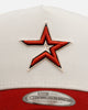 New Era Houston Astros 'Team Color Visor' 9FORTY A-Frame Snapback Chrome/Official Team Color