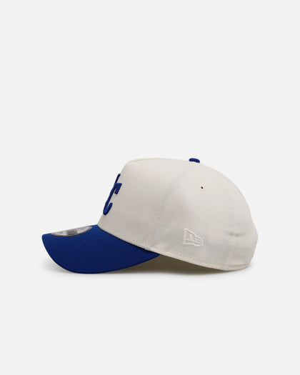 New Era Kansas City Royals 'Team Color Visor' 9FORTY A-Frame Snapback Chrome/Official Team Color