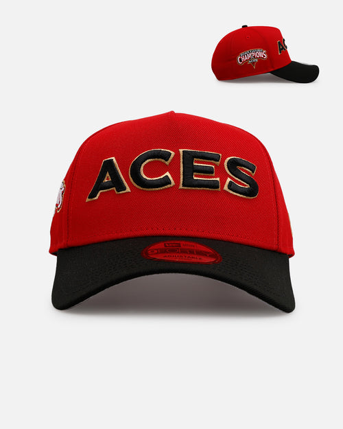 New Era Las Vegas Aces 'Aces' 9FORTY A-Frame Snapback Red/Black