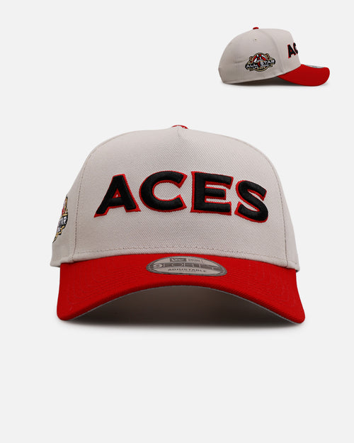 New Era Las Vegas Aces 'Aces' 9FORTY A-Frame Snapback Stone/Red