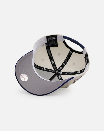 New Era Los Angeles Dodgers 'Team Color Visor' 9FORTY A-Frame Snapback Chrome/Official Team Color