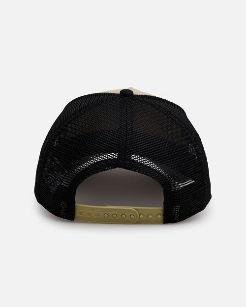 New Era Florida Marlins 'Vintage Truckers' 9FORTTY A-Frame Trucker Snapback Vegas Gold