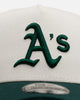 New Era Oakland Athletics 'Team Color Visor' 9FORTY A-Frame Snapback Chrome/Official Team Color