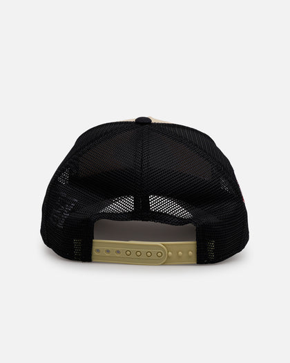 New Era San Diego Padres 'Vintage Truckers' 9FORTTY A-Frame Trucker Snapback Vegas Gold