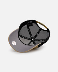 New Era San Diego Padres 'Vintage Truckers' 9FORTTY A-Frame Trucker Snapback Vegas Gold