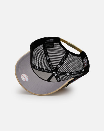 New Era Pittsburgh Pirates 'Vintage Truckers' 9FORTTY A-Frame Trucker Snapback Vegas Gold