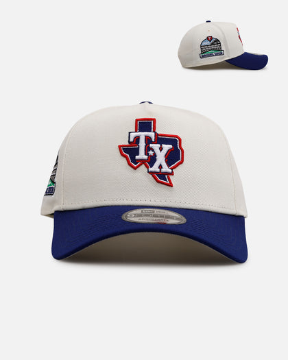 New Era Texas Rangers 'Team Color Visor' 9FORTY A-Frame Snapback Chrome/Official Team Color