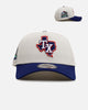 New Era Texas Rangers 'Team Color Visor' 9FORTY A-Frame Snapback Chrome/Official Team Color