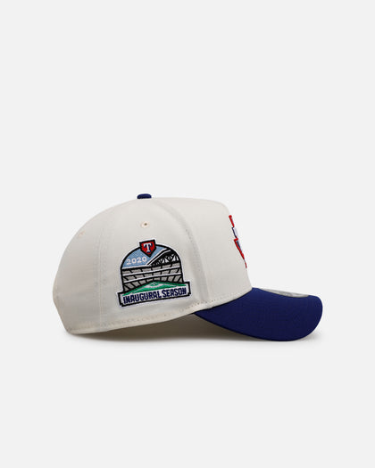 New Era Texas Rangers 'Team Color Visor' 9FORTY A-Frame Snapback Chrome/Official Team Color