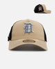 New Era Detroit Tigers 'Vintage Truckers' 9FORTTY A-Frame Trucker Snapback Vegas Gold