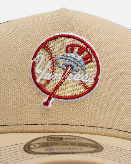 New Era New York Yankees 'Vintage Truckers' 9FORTTY A-Frame Trucker Snapback Vegas Gold