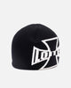 Loiter Motor Skull Knit Beanie Black