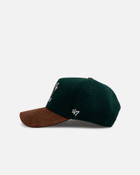 47 Brand Anaheim Ducks 'Fall Leaves' 47 Offside Snapback Green/Brown