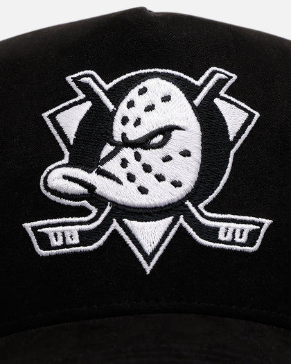 47 Brand Anaheim Ducks 'Ultrasuede' 47 MVP Strapback Black/White
