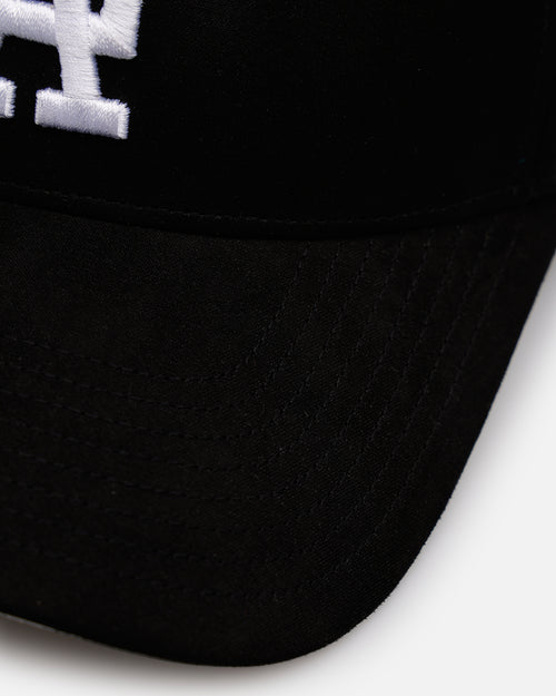 47 Brand Los Angeles Dodgers 'Ultrasuede' 47 MVP Strapback Black/White
