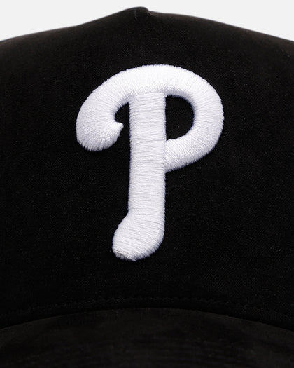 47 Brand Philadelphia Phillies 'Ultrasuede' 47 MVP Strapback Black/White