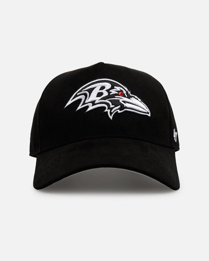 47 Brand Baltimore Ravens 'Ultrasuede' 47 MVP Strapback Black/White