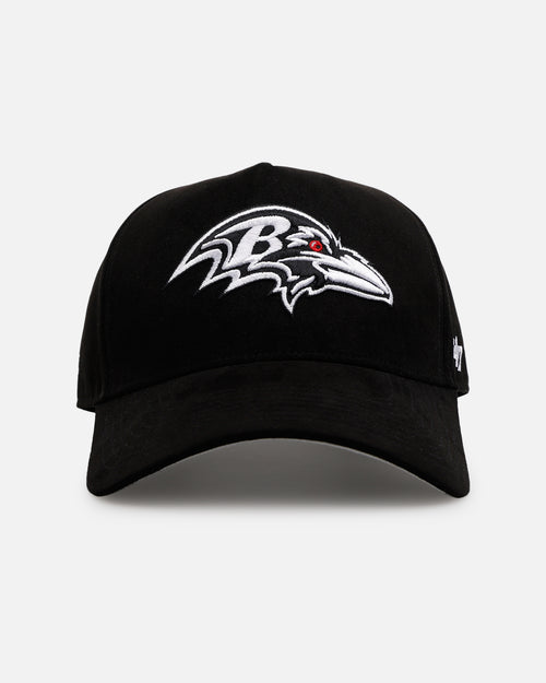 47 Brand Baltimore Ravens 'Ultrasuede' 47 MVP Strapback Black/White