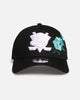 New Era Anaheim Ducks 'Aqua Rose Embroidery' 9FORTY A-Frame Snapback Black/Aqua