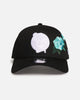 New Era Boston Celtics 'Aqua Rose Embroidery' 9FORTY A-Frame Snapback Black/Aqua