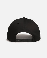 New Era Charlotte Hornets 'Aqua Rose Embroidery' 9FORTY A-Frame Snapback Black/Aqua